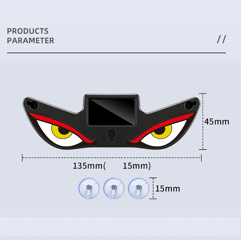 Solar Devil Eye LED Warning Light