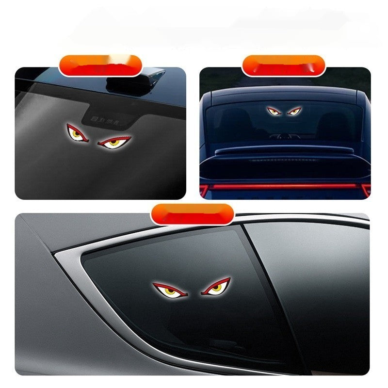 Solar Devil Eye LED Warning Light