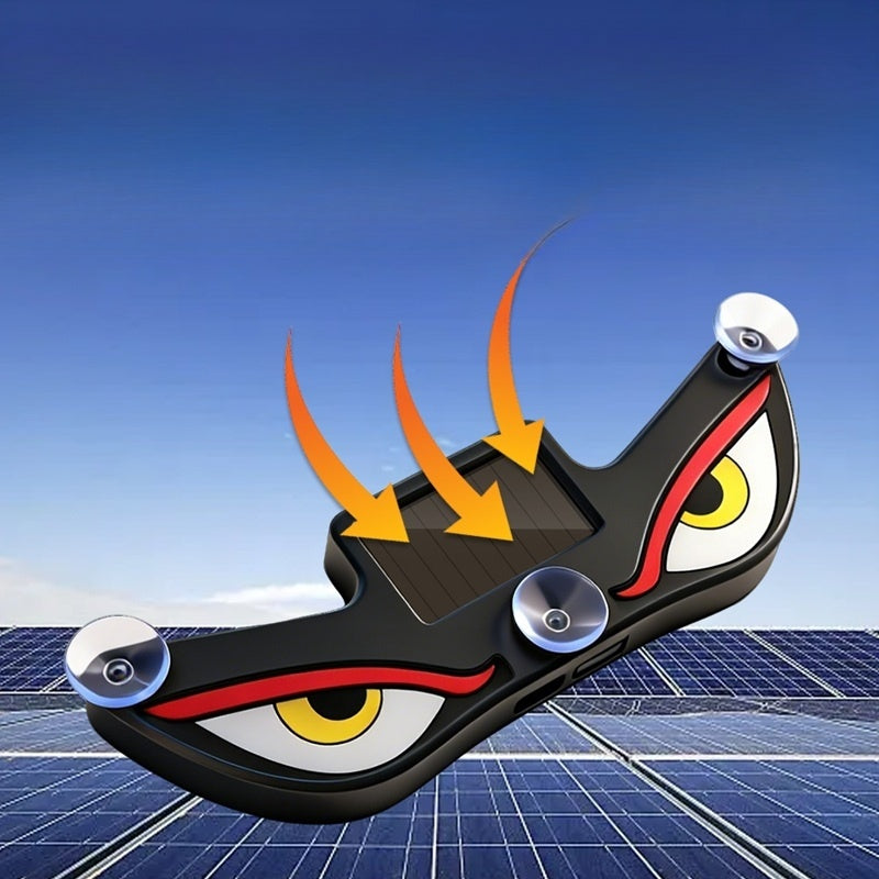 Solar Devil Eye LED Warning Light