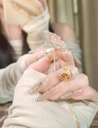 Blooming Rose Necklace