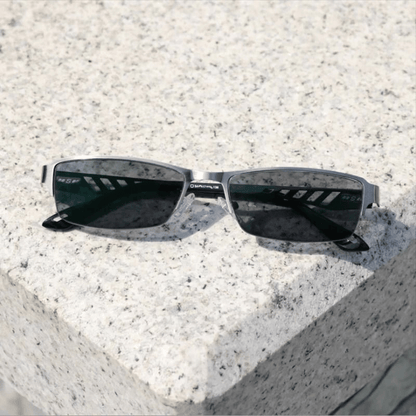 Stainess Steel Ultra - Light Multi - Focal  Photochromic Reading Glasses