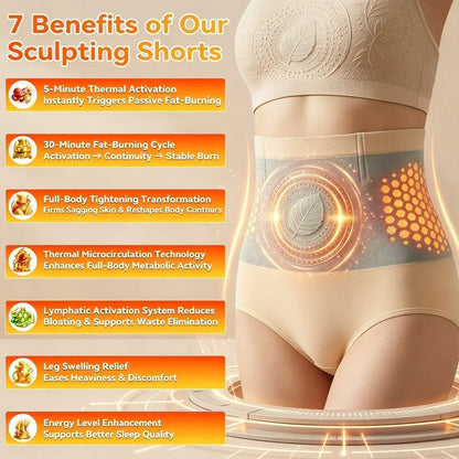 Berberine 4-in-1 Micro-Particle Fat Burning Shorts