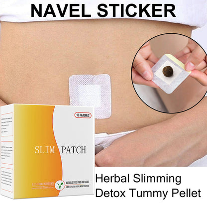 100% Natural Tummy Belly Button Slim Patch with Tightness