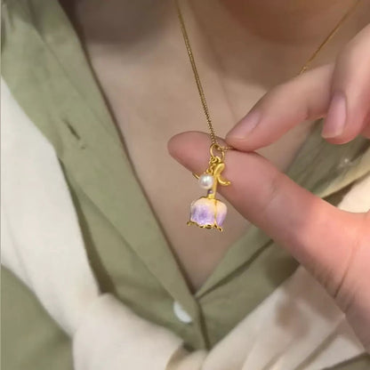 Blooming Rose Necklace