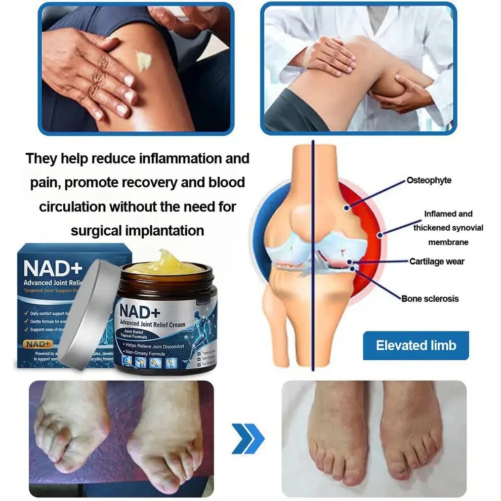 NAD+ Advanced Anti-Aging Joint Relief Cream
