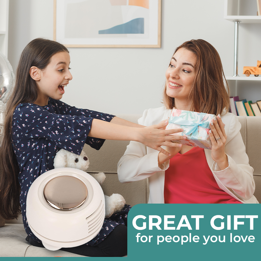 Silent 360° Mini Fan with USB-C & Flexible Clip